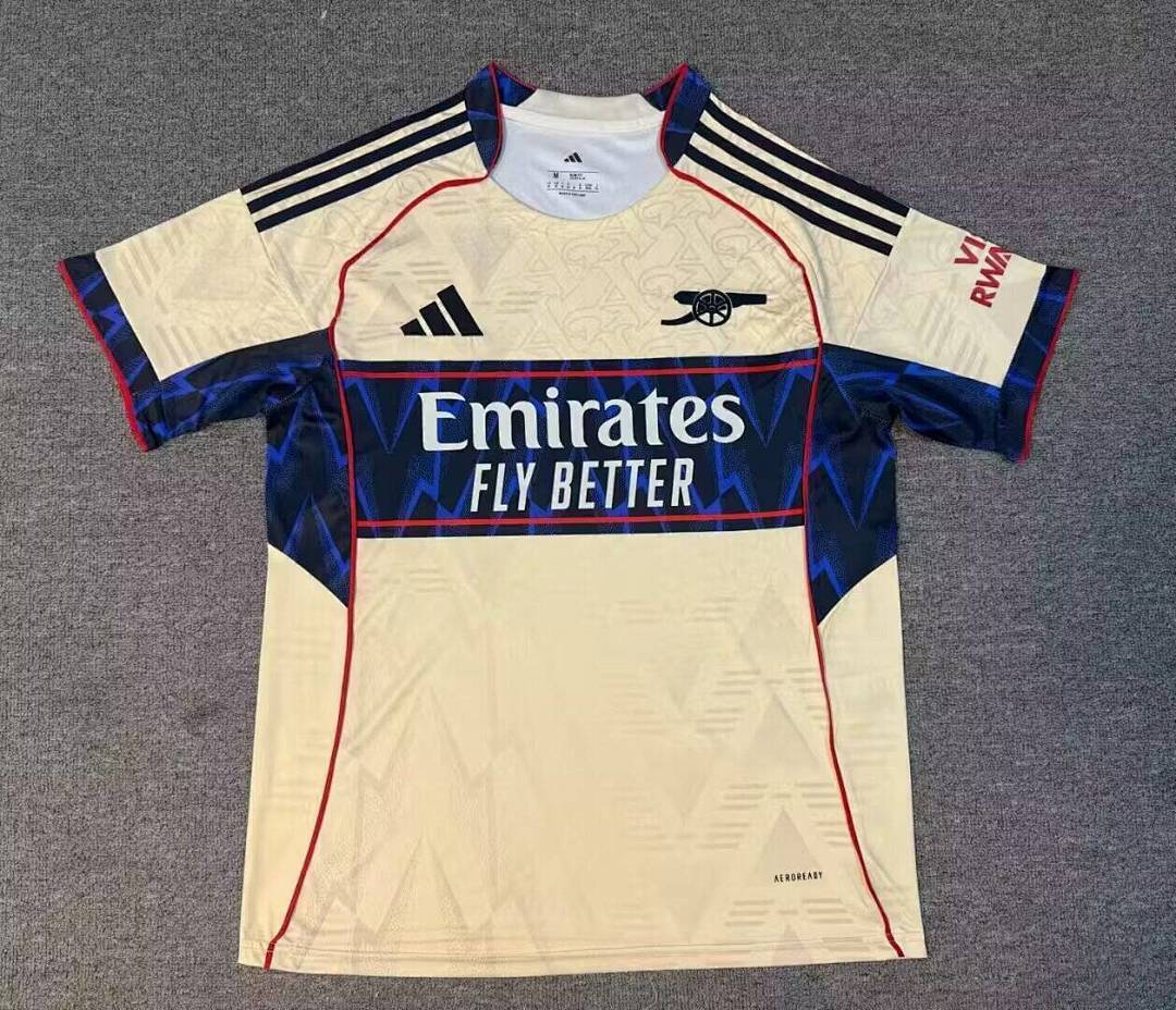 AAA Quality Arsenal 25/26 Special Light Beige Soccer Jersey